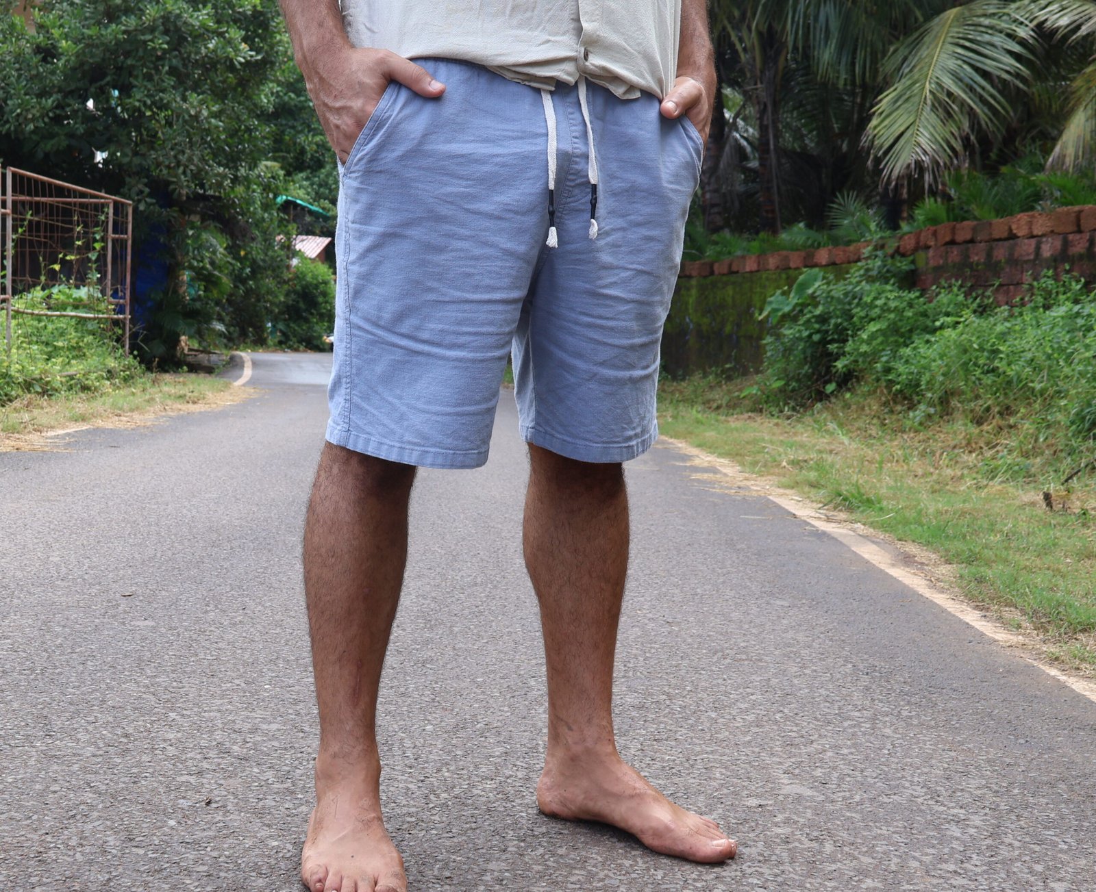 Blue Men's Pants