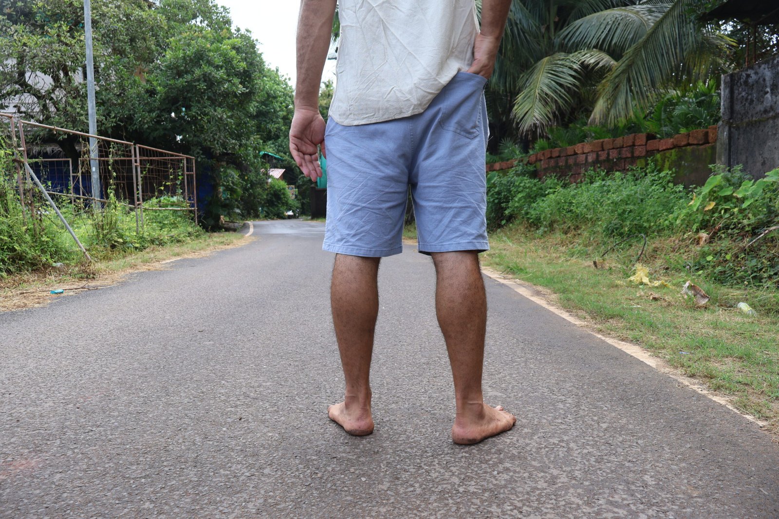 Blue Men's Pants - Image 2